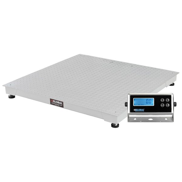 Global Industrial 48 x 48 Pallet Scale, 5000 Lb Capacity 242433